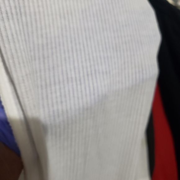 Ambience long ribbed sheer Cardigan-Large-pre-luved - Picture 3 of 4